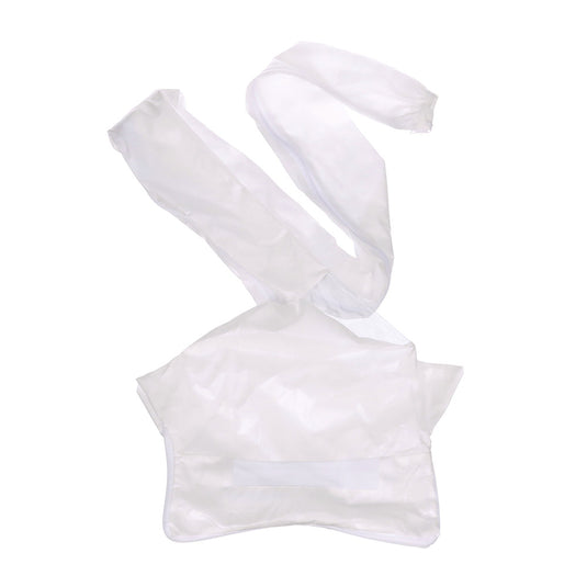 3M TR-381 Versaflo PAPR Cover for TR-300+ PAPR: Pack/10 shown, featuring a disposable liquid-resistant cover with zippers and a clear window for control visibility, designed to keep PAPR clean during paint spray applications.