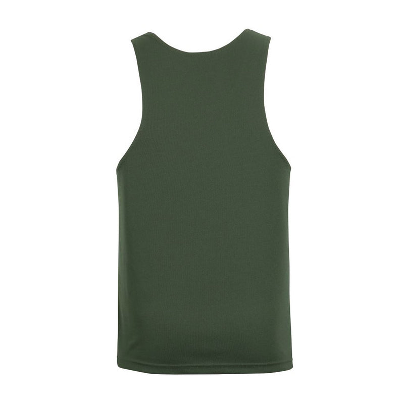 Load image into Gallery viewer, JB's Podium Singlet features a slim fit with 100% polyester pique knit fabric. Designed for active wear, it incorporates Podium Cool™ technology for moisture-wicking, ensuring quick-drying and easy care.