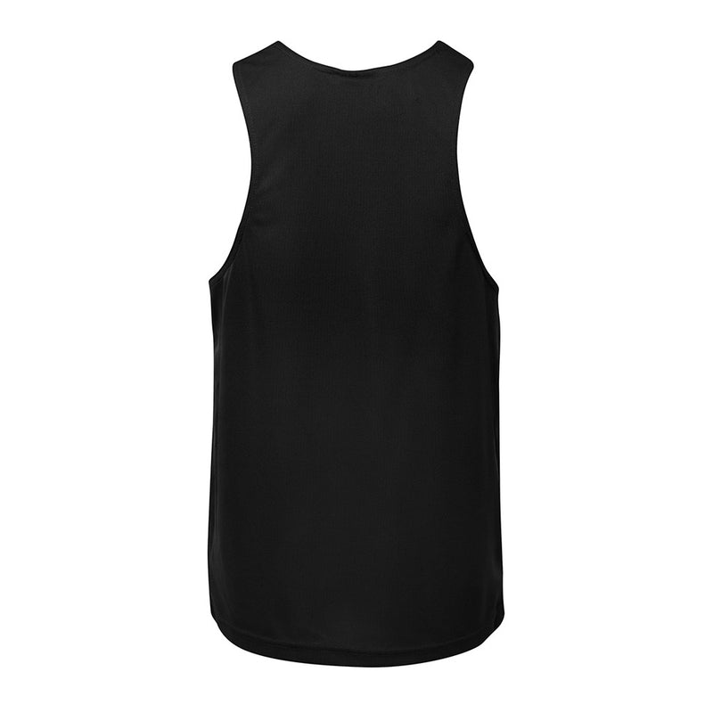 Load image into Gallery viewer, JB's Podium Singlet featuring a slim fit and 100% polyester pique knit fabric, designed with Podium Cool™ moisture-wicking technology for quick drying and easy care, ideal for active and workplace settings.