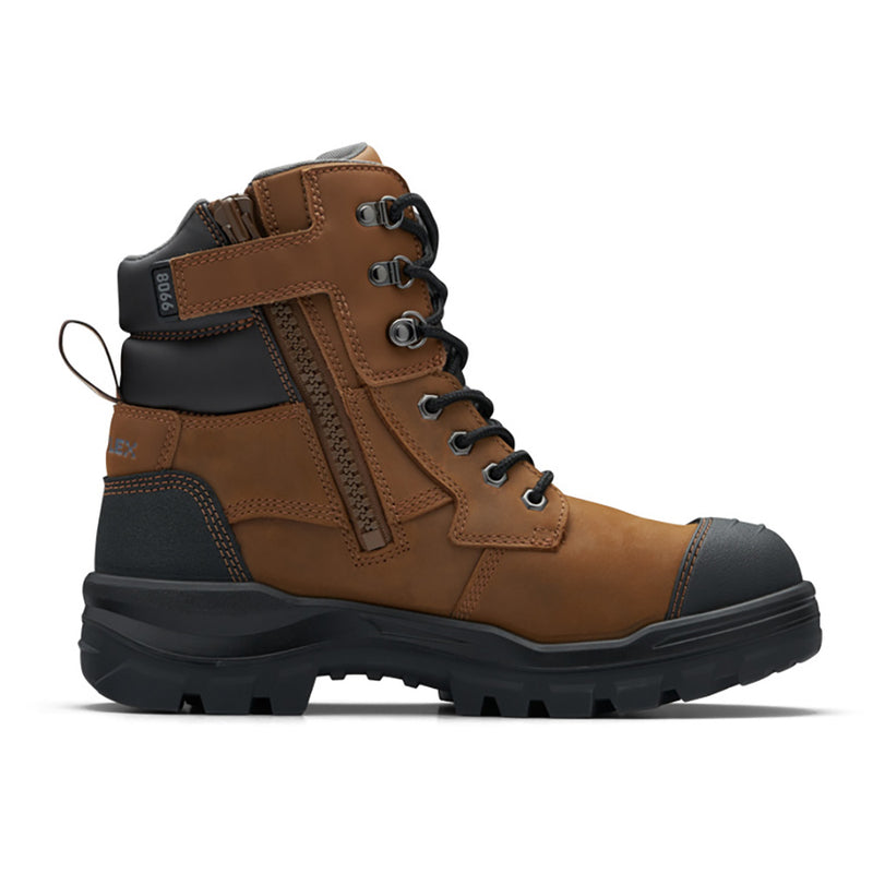 Load image into Gallery viewer, Blundstone RotoFlex 8066 Safety Boots featuring a rugged design with a broad-fitting steel toe cap, sturdy laces, and a durable sole, ideal for work environments demanding maximum protection and comfort.