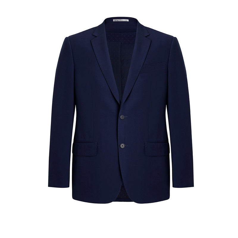 Load image into Gallery viewer, Biz Mens Siena 2 Button Jacket, a structured blazer featuring on-trend pick stitching, buttons, and a collar. Ideal for professional settings, this jacket offers a streamlined fit and comfort with its lightweight, durable fabric.
