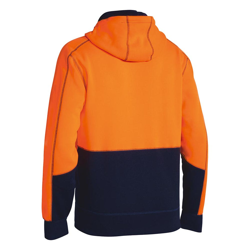 Load image into Gallery viewer, Bisley Hi Vis Full Zip Hoodie