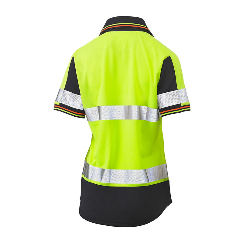 Load image into Gallery viewer, Bisley Womens Hi Vis Taped Polo Shirt