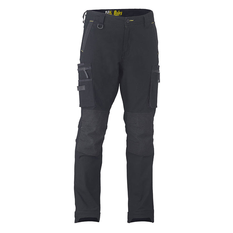 Load image into Gallery viewer, Bisley Flex & Move Utility Zip Cargo Pants feature reinforced knee panels, multiple thigh pockets, and a slim cut, ideal for safety and workwear, embodying Active Safety's commitment to durable, functional attire.