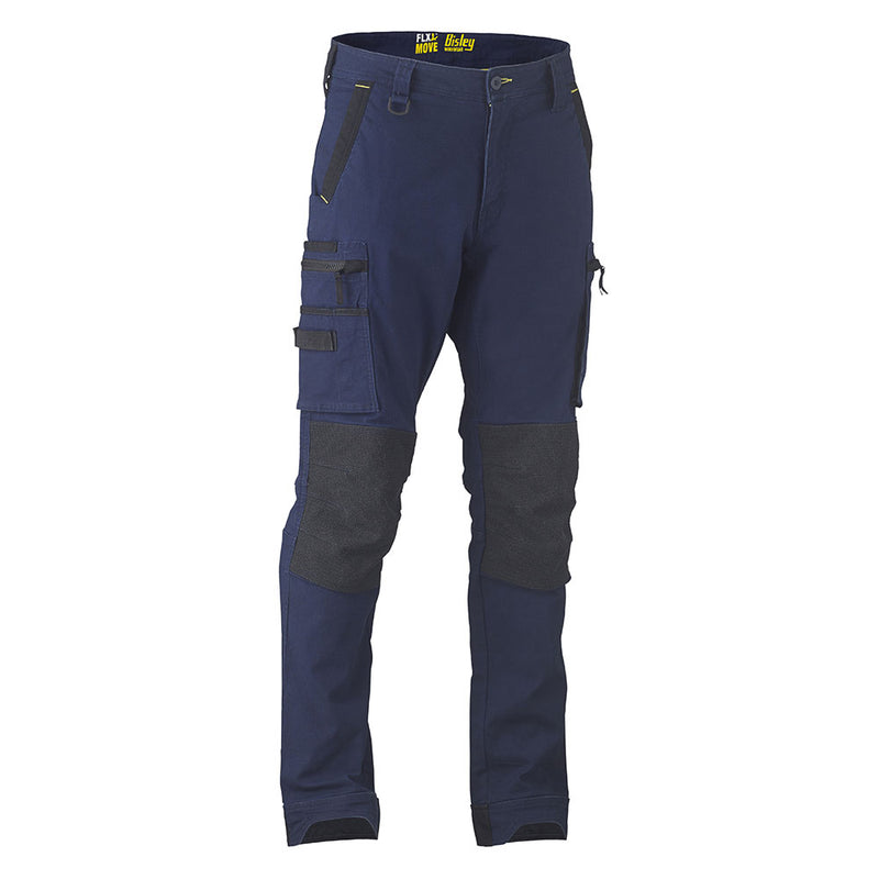 Load image into Gallery viewer, Bisley Flex & Move Utility Zip Cargo Pants feature reinforced knee panels, multiple functional pockets, and a tool loop, designed for durability and comfort, embodying Active Safety's commitment to reliable workwear.