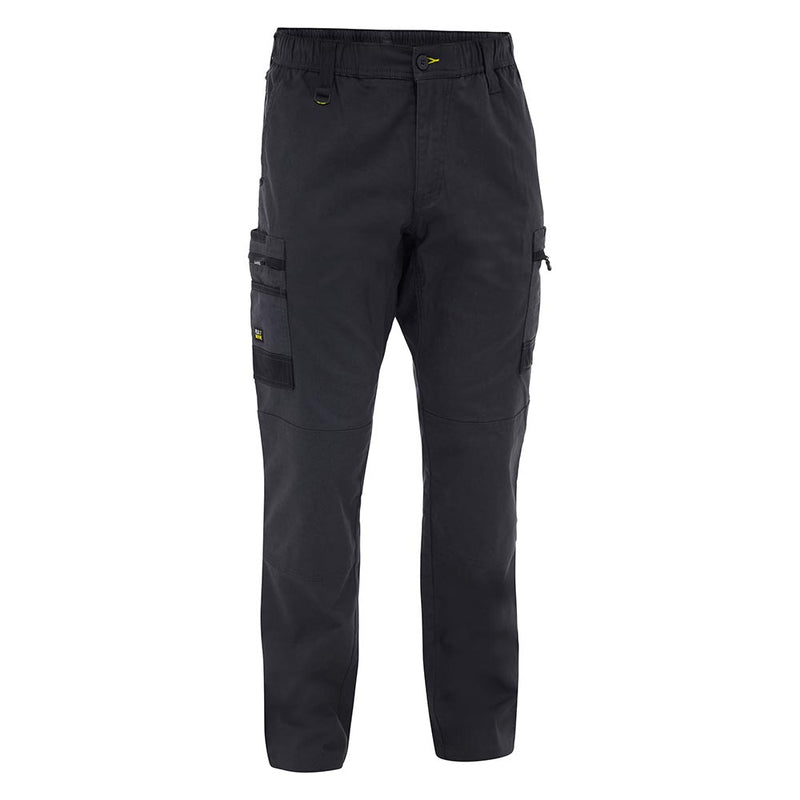Load image into Gallery viewer, Bisley Flex & Move Stretch Canvas Elastic Waist Cargo Pants