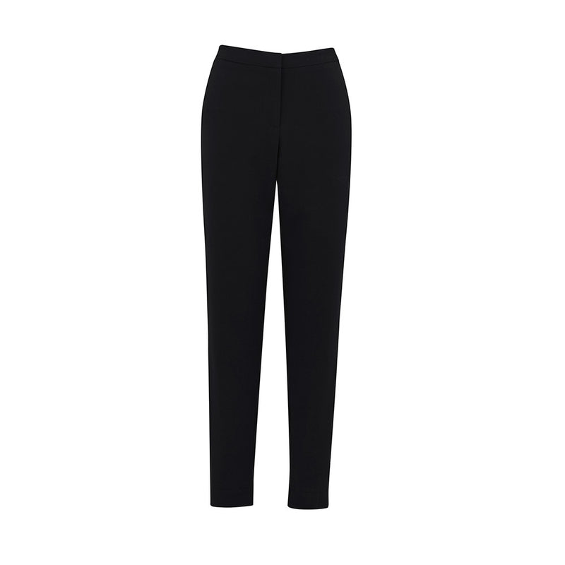 Load image into Gallery viewer, Biz Womens Remy Pant features a slim leg silhouette in 4-way stretch fabric, offering a sleek appearance with no side pockets or belt loops, ideal for workplace elegance and comfort.