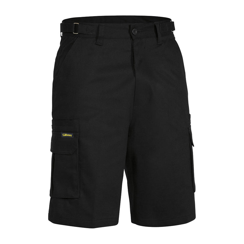 Load image into Gallery viewer, The Bisley 8 Pocket Cargo Short features multiple pockets, including cargo and welt styles, with adjustable side tabs and reinforced belt loops, ideal for workwear, embodying Active Safety’s focus on durable and functional safety apparel.