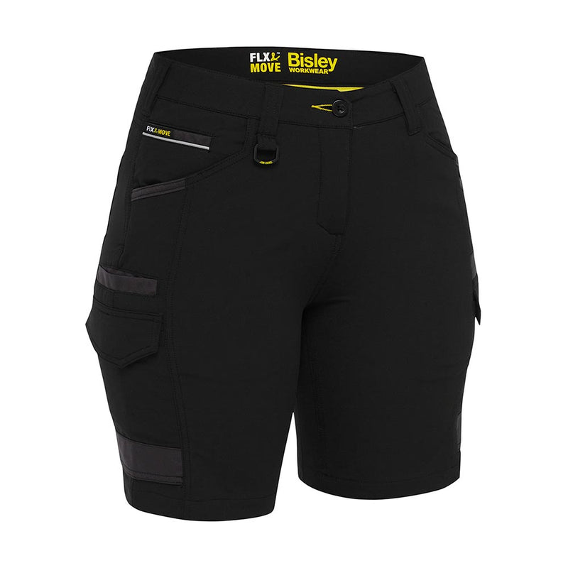 Load image into Gallery viewer, Bisley Womens Flex & Move™4-Way Stretch Zip Cargo Short