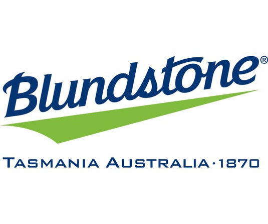 Blundstone Safety Footwear logo. Blundstone offer premium safety footwear and work boot options for men and women.