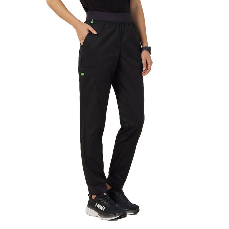 Load image into Gallery viewer, NNT Kretser Jogger Scrub Pant, featuring a unisex slim-fit with tapered legs and stretch rib cuffs, includes multiple pockets and a comfortable waistband, ideal for active workplace environments.