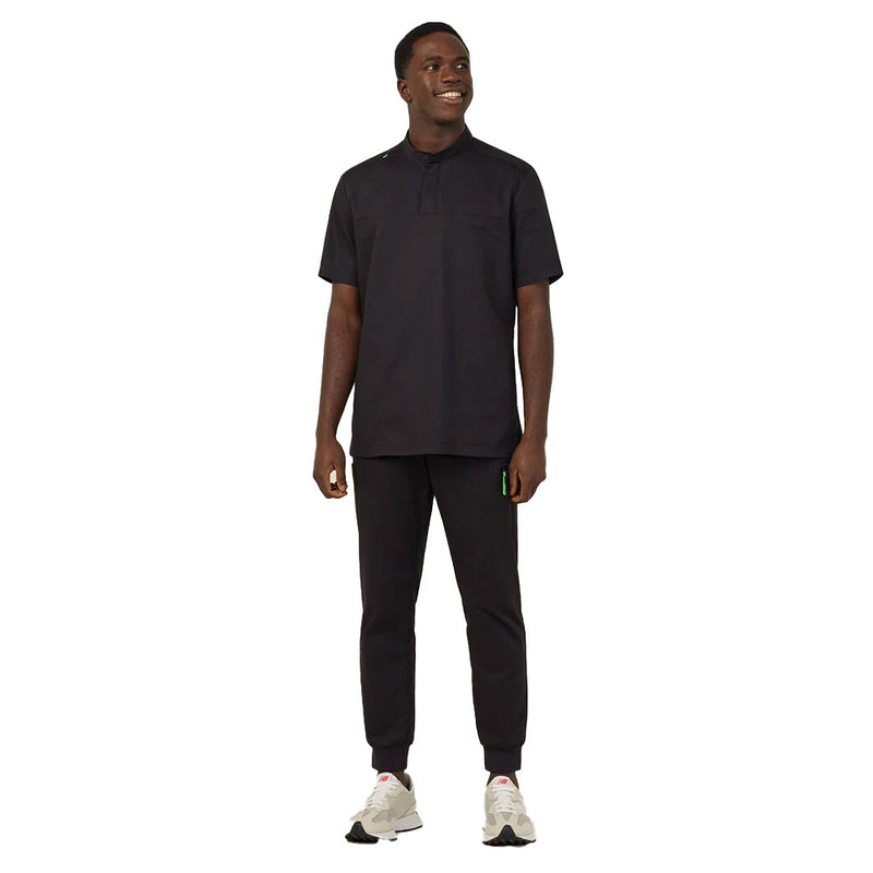 Load image into Gallery viewer, NNT Kretser Jogger Scrub Pant features a slim, tapered design with multiple pockets, including zip and patch styles, and an elastic waistband, ideal for professional, active work environments.