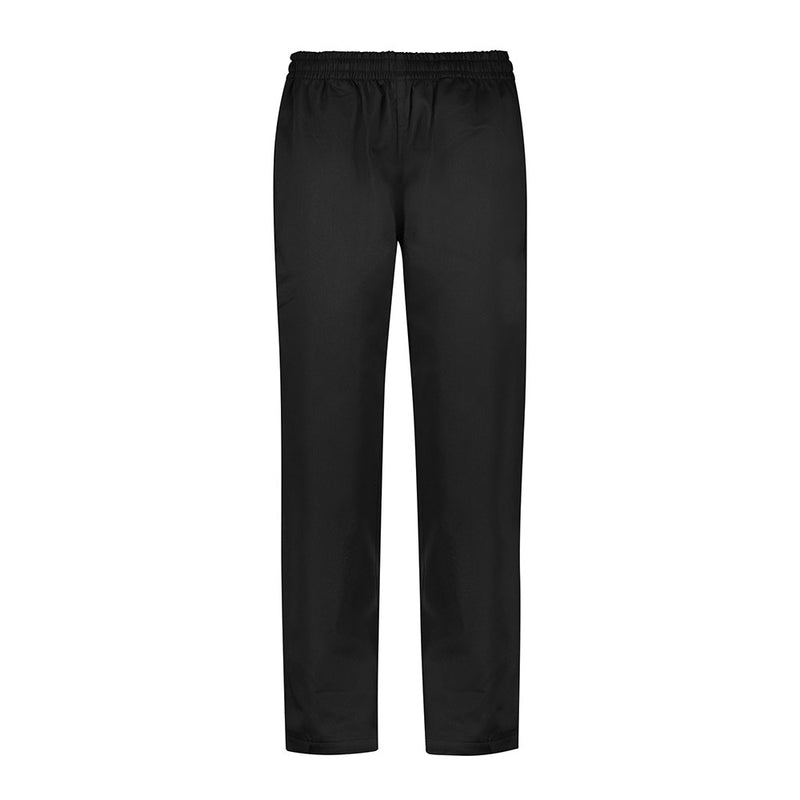 Load image into Gallery viewer, Biz Womens Dash Chef Pant: Modern, loose-fitting chef pants with a wider elasticated waistband, drawstring, and full length straight hem, featuring deep side and back patch pockets for practical use.
