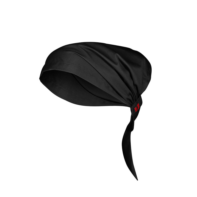 Load image into Gallery viewer, Biz Twist Chef Bandana, an ergonomically designed headband with elastic back and adjustable ties, ideal for active settings, helps keep sweat away while ensuring a secure fit.