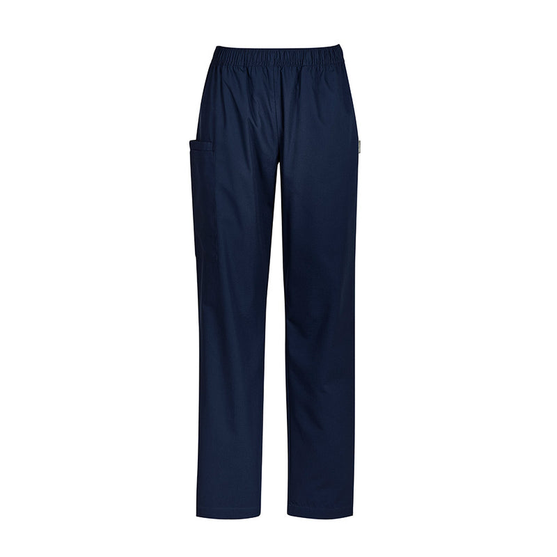 Load image into Gallery viewer, Biz Womens Tokyo Scrub Pant featuring a slightly tailored fit with full elastic waistband, cargo-style patch pocket, and antimicrobial treatment for odour control, ideal for professional and everyday use.