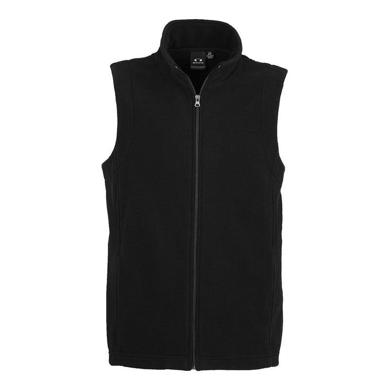 Load image into Gallery viewer, Biz Plain Microfleece Vest, a reliable and durable everyday essential with a full-length zipper and two front zippered pockets, crafted from machine-washable, low-pill polyester microfleece for added warmth and value.