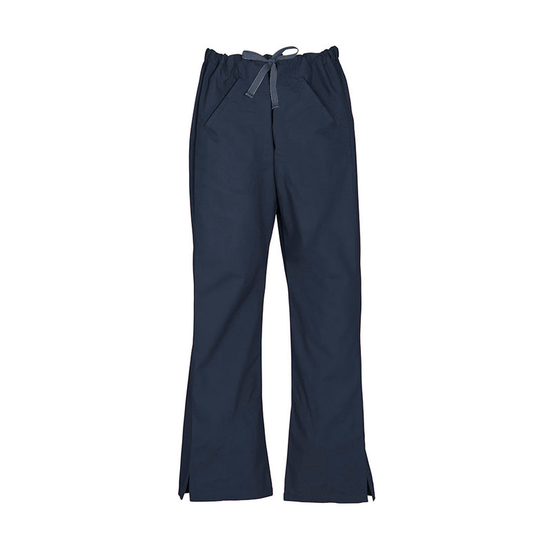 Load image into Gallery viewer, Biz Womens Classic Bootleg Scrubs Pant features a modern bootleg style with stitch detail around pockets, flat front, and elasticated rear waistband, designed for comfort and durability in demanding environments.