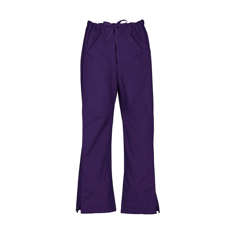 Load image into Gallery viewer, Biz Womens Classic Bootleg Scrubs Pant, designed for high performance in demanding environments, features loose bootleg style, stitch detailing around pockets, and a flat front with an elasticated rear waistband.