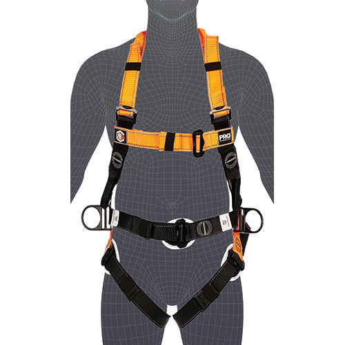 Load image into Gallery viewer, A mannequin displays the LINQ Tactician Multipurpose Harness, demonstrating its ergonomic design for maximum safety and comfort during height work, as promoted by Active Safety's commitment to superior protective gear.