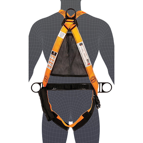 Load image into Gallery viewer, Mannequin displaying the LINQ Tactician Multipurpose Harness, showcasing its ergonomic design and robust safety features, ideal for height safety and compliant with AS/NZS standards, available at Active Safety.