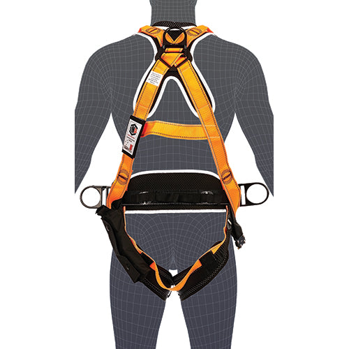 Load image into Gallery viewer, Mannequin displaying the LINQ Elite Multipurpose Harness, designed for maximum safety and comfort at heights, visually embodying the high-standard safety gear offered by Active Safety.