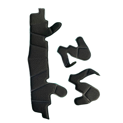 Qtech Replacement Sweatband: Industrial Helmet, shown as a black foam pad, designed for comfort and sweat absorption. Ideal for QTECH industrial helmets, this washable accessory enhances helmet use, reflecting Active Safety's commitment to workplace safety.