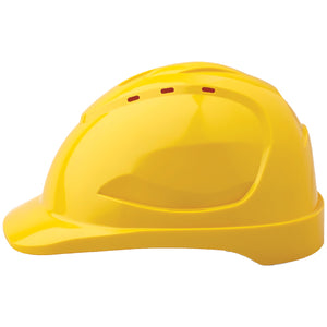 Pro V9 Vented Hard Hat: Yellow image