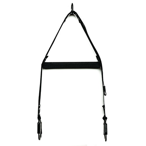 Hire Confined Space Spreader Bar showing a black strap with a hook and handle, available for daily, weekly, or monthly hire from Active Safety, perfect for confined space tasks.
