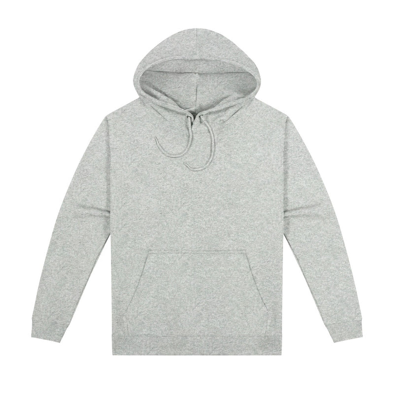Load image into Gallery viewer, Origin 300gsm Pullover Hoodie featuring a classic design, lined hood with drawstring, and a bar-tacked pouch pocket. This timeless grey sweatshirt combines comfort and durability, suitable for workwear or casual wear.