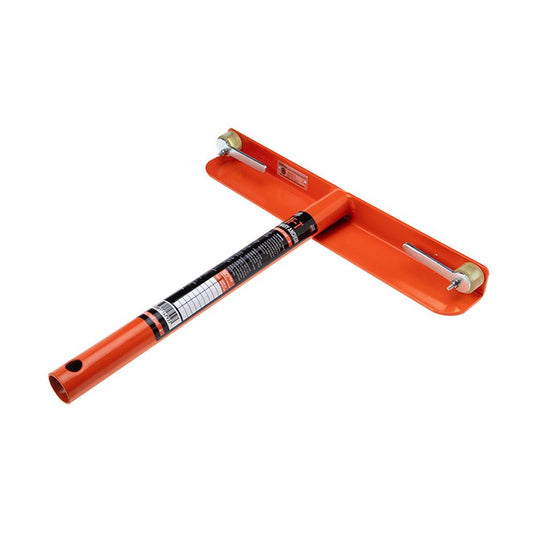 LINQ Tetha Roof T Bar Temporary Anchor Plate, a durable steel anchor with camlock, designed for quick installation on metal roofs, ensuring safety in extreme workplace conditions with a 15kN breaking strength.