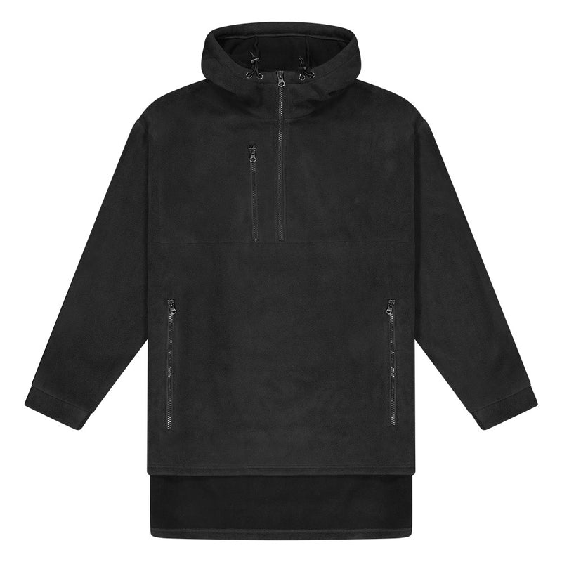 Load image into Gallery viewer, Cloke Hauroko Unisex Windproof Fleece, a 3-layer jacket with adjustable hood and large pouch pocket, designed for ultimate wind and rain protection, embodying durability and functionality for outdoor adventures.