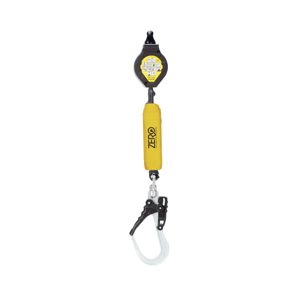 Zero Supalite Retractable bing Lanyard with Scaffold Hook Active