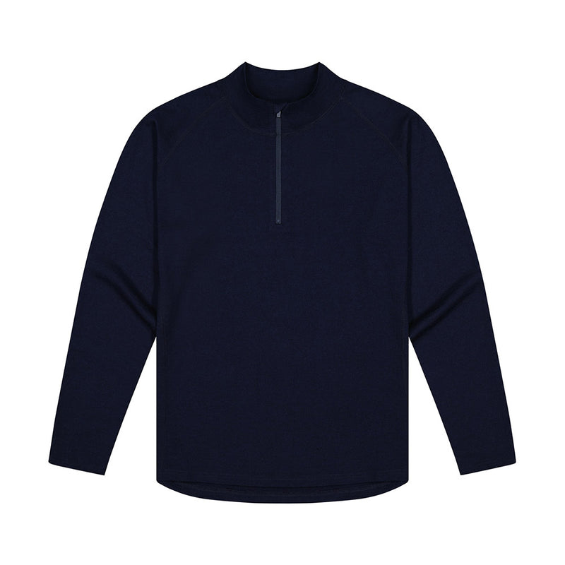 Load image into Gallery viewer, Alpine Womens 1/2 Zip Merino Jumper featuring a high-quality SBS zipper and raglan sleeves with stitching detail, designed for warmth and comfort with heavyweight, anti-pill merino fabric, ideal for active safety environments.