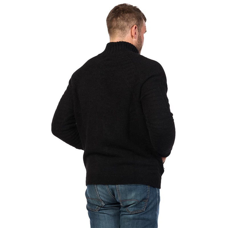 Load image into Gallery viewer, A man models the MKM Rural Full Zip Jacket, Eco Blend, showcasing its ribbed detailing and front pockets. The jacket, made from ECOBLEND fibers, emphasizes sustainability and functionality, aligning with Active Safety's commitment to quality workwear.