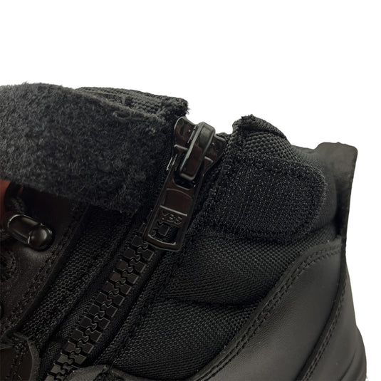 Apex Murray Zip Safety Boots feature full grain cow nubuck leather, a wide fit, and zip side. These safety boots include a steel toe cap, dual density PU sole, and non-slip design for optimal protection and comfort.