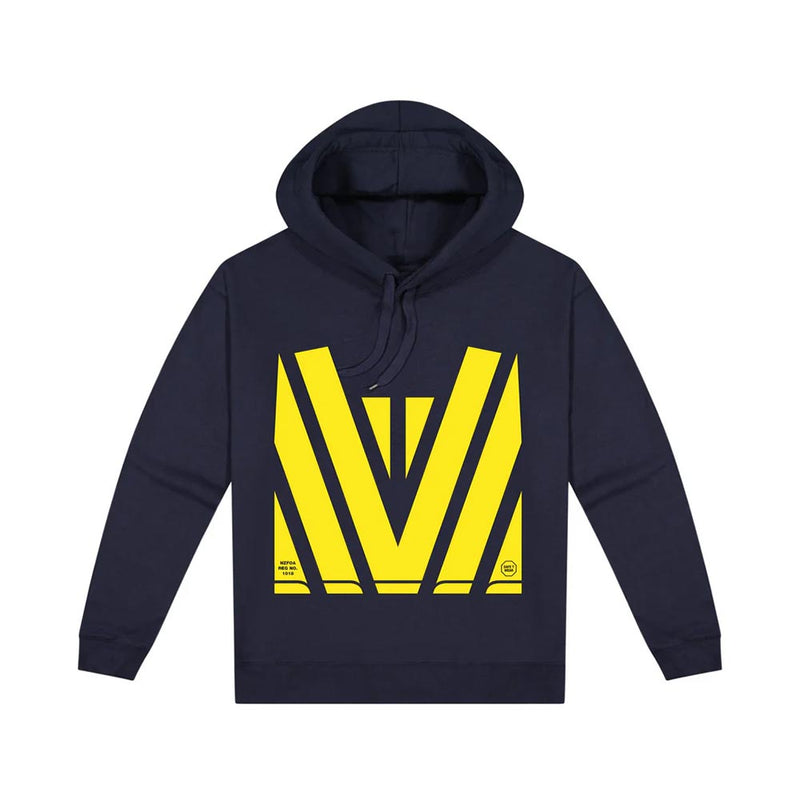 Load image into Gallery viewer, Pullover Hoodie with Hi Vis Chevron Print