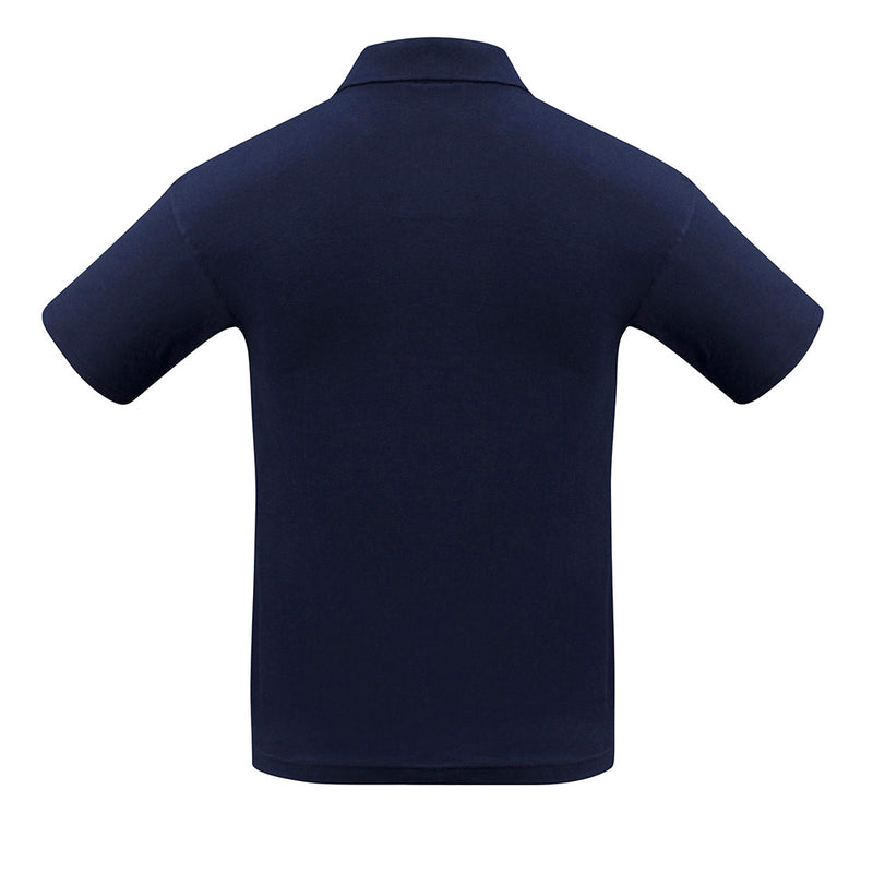 Load image into Gallery viewer, Biz Men's Ice Cotton Polo Shirt with twin needle stitching, matching knitted collar, 3-button placket, and loose pocket. Ideal for workplace settings, reflecting Active Safety's commitment to quality workwear.