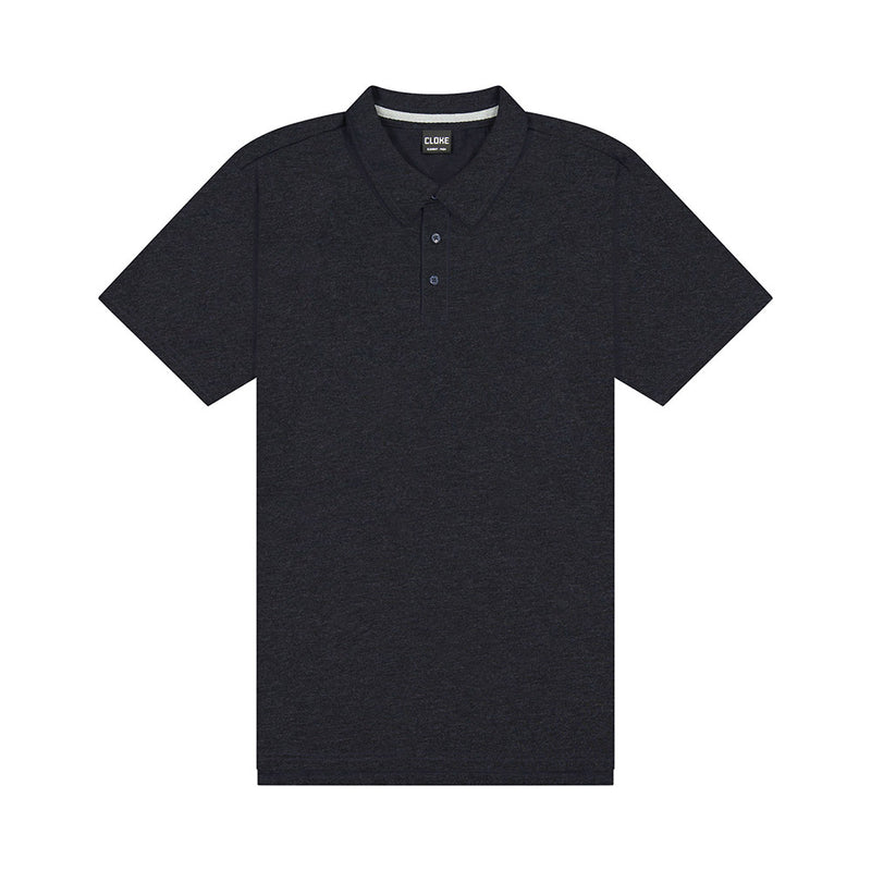 Load image into Gallery viewer, Element Mens Short Sleeve Polo, made from durable, pre-shrunk 100% premium combed ring-spun cotton, features a self-fabric collar, contrast trim, and tear-away neck label, suitable for versatile workwear styling.
