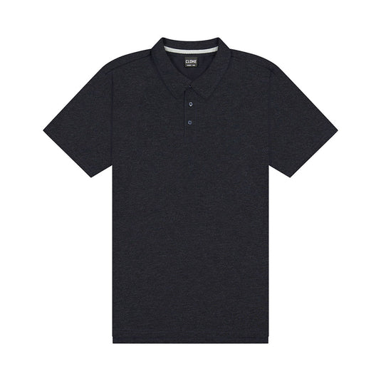 Element Mens Short Sleeve Polo, made from durable, pre-shrunk 100% premium combed ring-spun cotton, features a self-fabric collar, contrast trim, and tear-away neck label, suitable for versatile workwear styling.