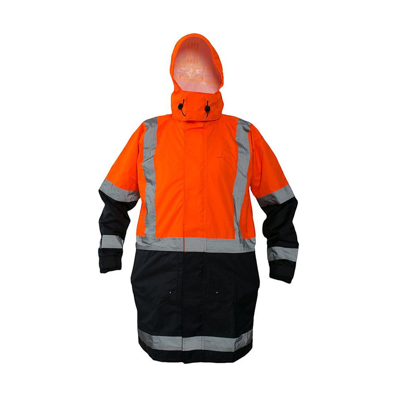 Load image into Gallery viewer, Caution Taped Rain Jacket