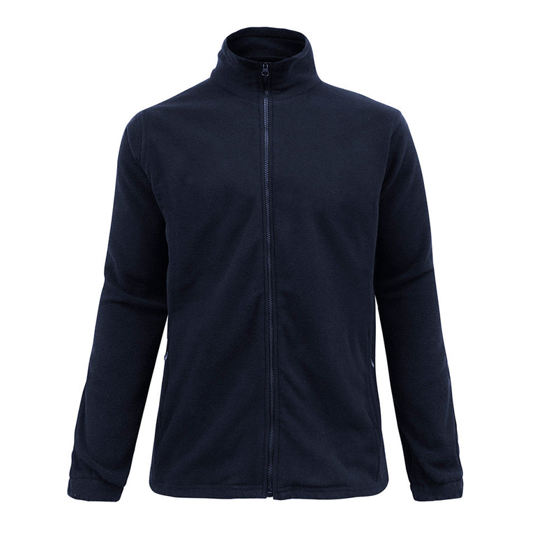 Load image into Gallery viewer, Biz Ladies Plain Micro Fleece Jacket, featuring durable 100% polyester low-pill micro fleece, full-length front zipper, and shaped side panels, ideal for layering in active work environments.