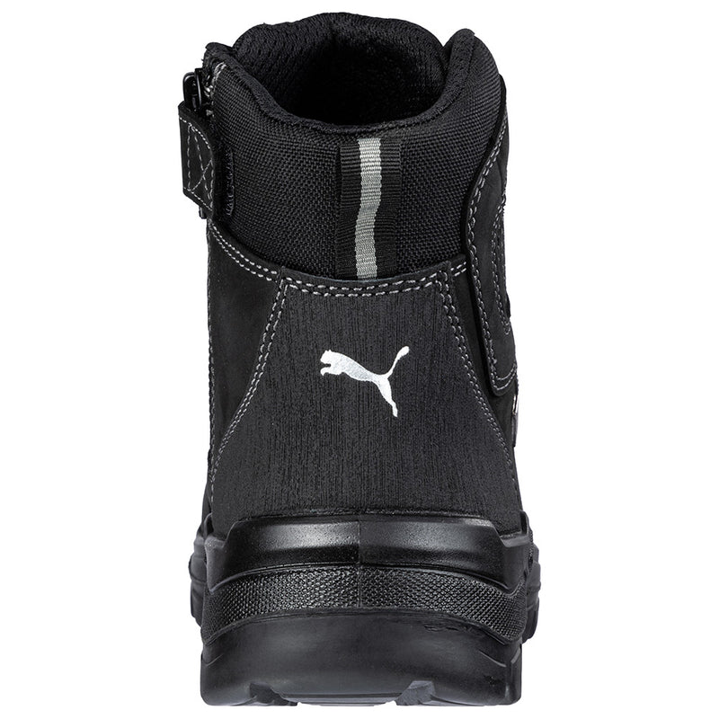 Load image into Gallery viewer, Puma Sierra Nevada Zip Sided Safety Boot features a waterproof, breathable design with a fibreglass toe cap and scuff-resistant toe, ideal for high-risk jobs requiring electrical hazard protection.