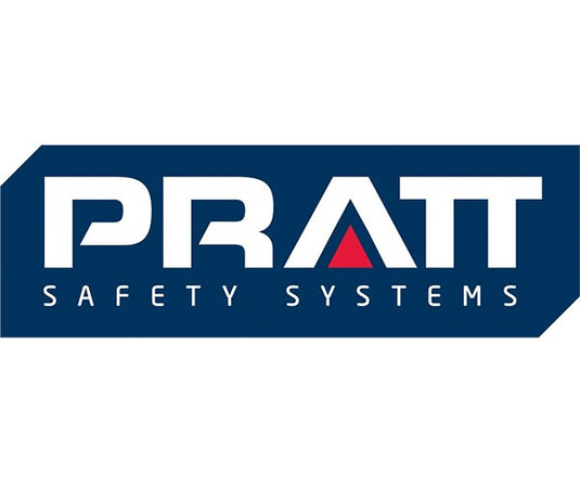 Pratt Safety Systems logo. Pratt offer sturdy dangerous goods cages and cabinets for hazardous storage and also have a range of emergency showers.