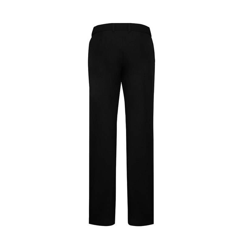 Load image into Gallery viewer, Biz Womens Siena Adjustable Waist Pant featuring a hidden elastic waist, deep pockets, and a streamlined straight leg, crafted from a soft, durable fabric ideal for both functional and corporate settings.