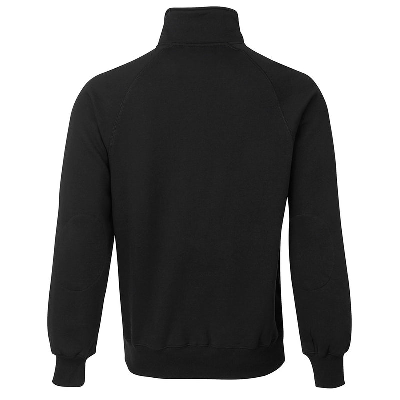Load image into Gallery viewer, JB's Full Zip Fleece Jumper, made from durable cotton-rich CVC fleece, features two front welt pockets, an elastane hem, and 2x2 rib cuffs, ideal for workplace safety and comfort.