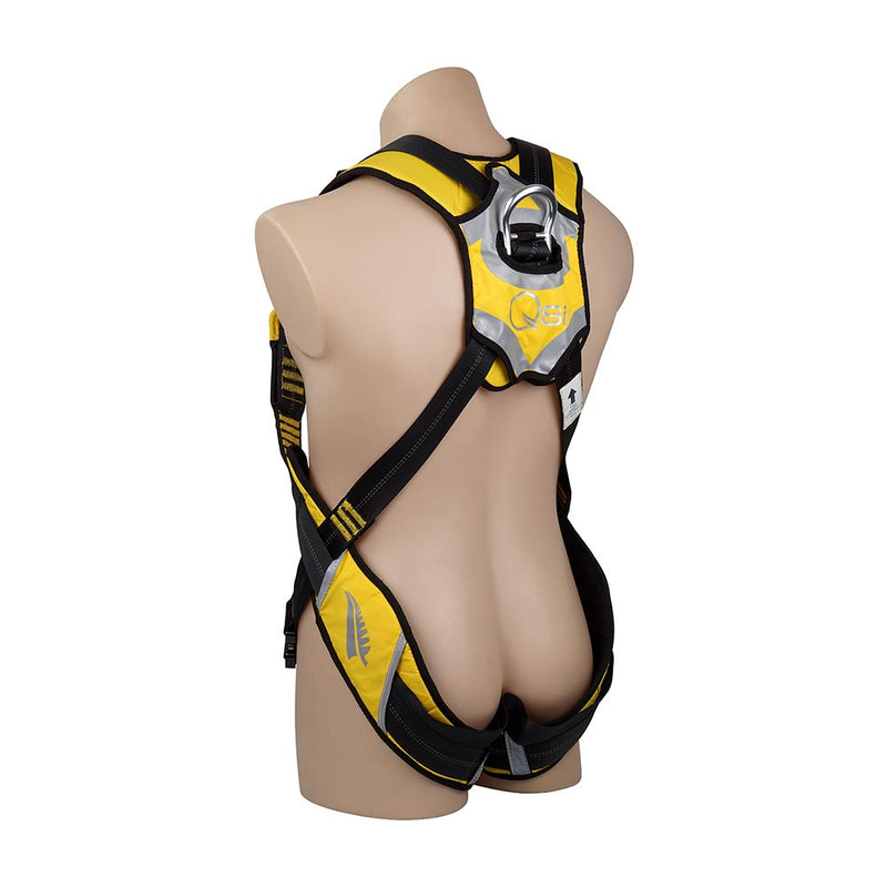 Load image into Gallery viewer, QSI Premium Padded Full Body Harness, Front & Rear Anchorage Points, QR Buckles