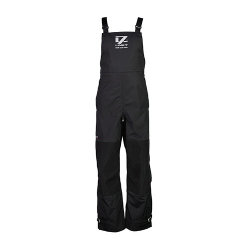 Load image into Gallery viewer, Line 7 Territory Storm Pro20 Waterproof Bib Overtrouser, featuring adjustable braces, knee articulation, and reflective branding, designed for high-level protection and freedom of movement, ideal for demanding work environments.