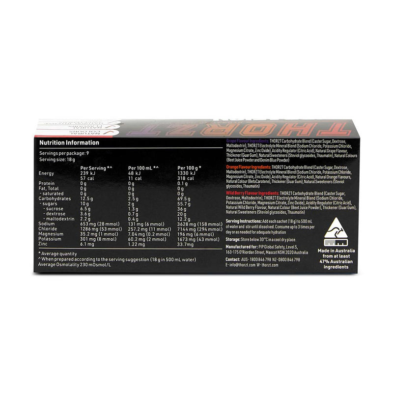 Load image into Gallery viewer, Thorzt Low Sugar Hydration Shot Max Powders (Mixed Flavours)