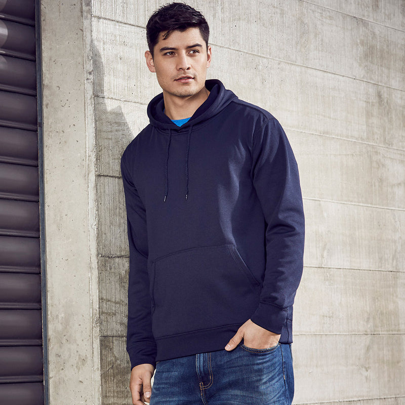 Load image into Gallery viewer, Biz Hype Pull On Hoodie, crafted from durable BIZ COOL™ performance fleece, features a smooth finish and soft inner. Includes a kangaroo front pocket and loose-fit hem ribbing, ideal for tough environments.