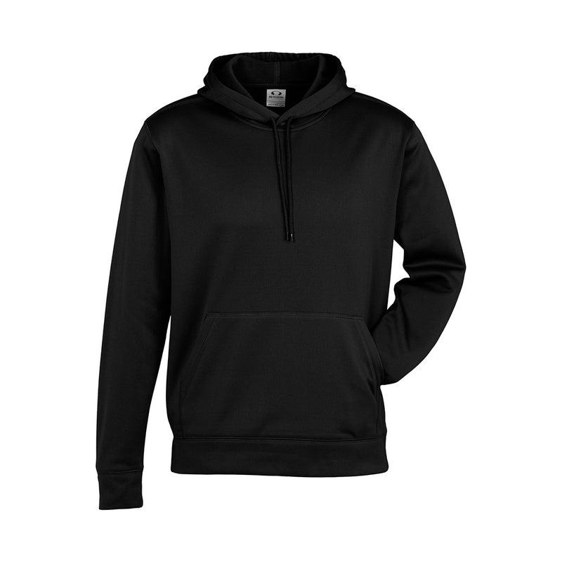 Load image into Gallery viewer, Biz Hype Pull On Hoodie with a smooth surface and soft brushed interior, features a kangaroo pocket and loose-fit hem ribbing, showcasing durability and comfort, ideal for tough environments.